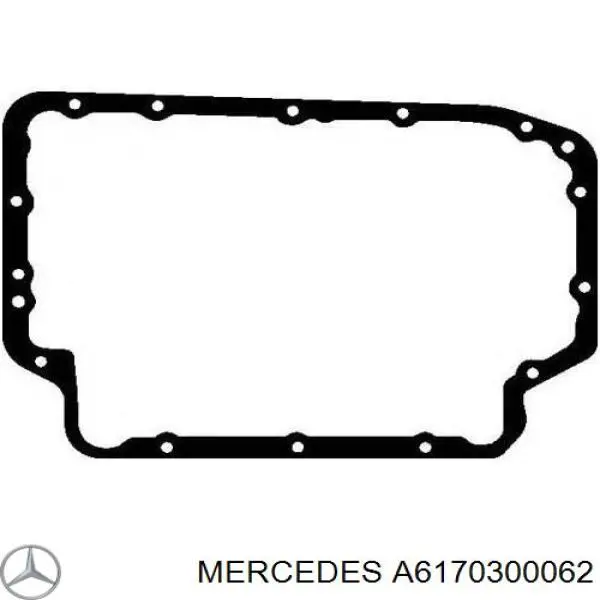 A6170300062 Mercedes півкільце підпірне (розбігу колінвала, STD, комплект)