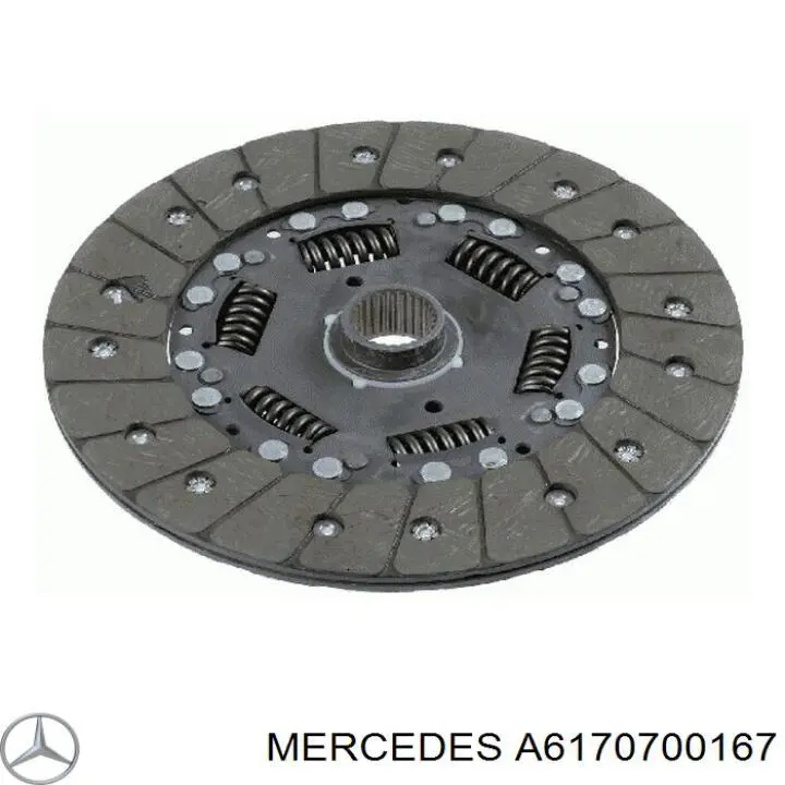 Демпфер (амортизатор) ПНВТ A6175860007 Mercedes