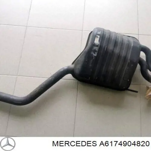 Купити A6174904820 Mercedes Вихлопна труба