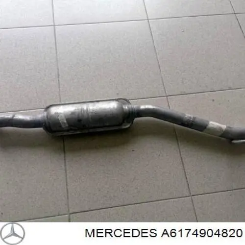 Глушник Mercedes A6174904820 ціна, від 418.58 USD