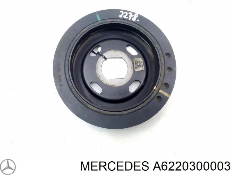 Шків колінвала (демпфер ) Mercedes A6220300003 ціна, від 108.33 USD