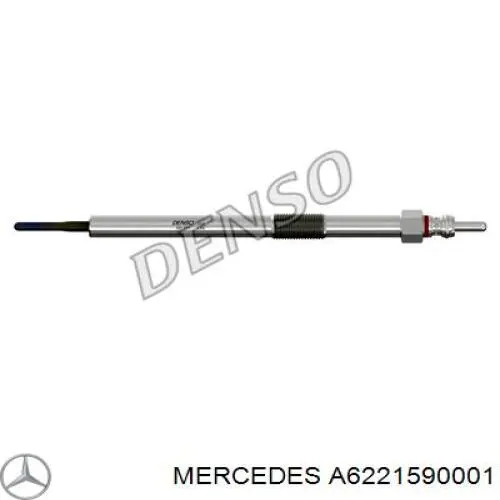 Свіча накалу Mercedes A6221590001 ціна, від 16.29 USD