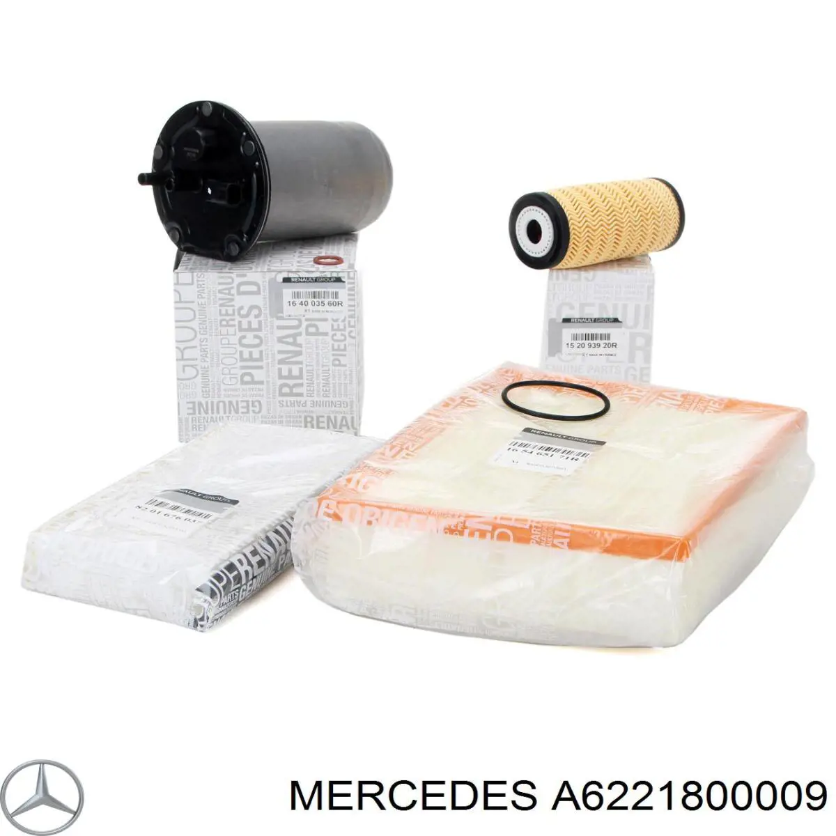 Фільтр масляний Mercedes A6221800009