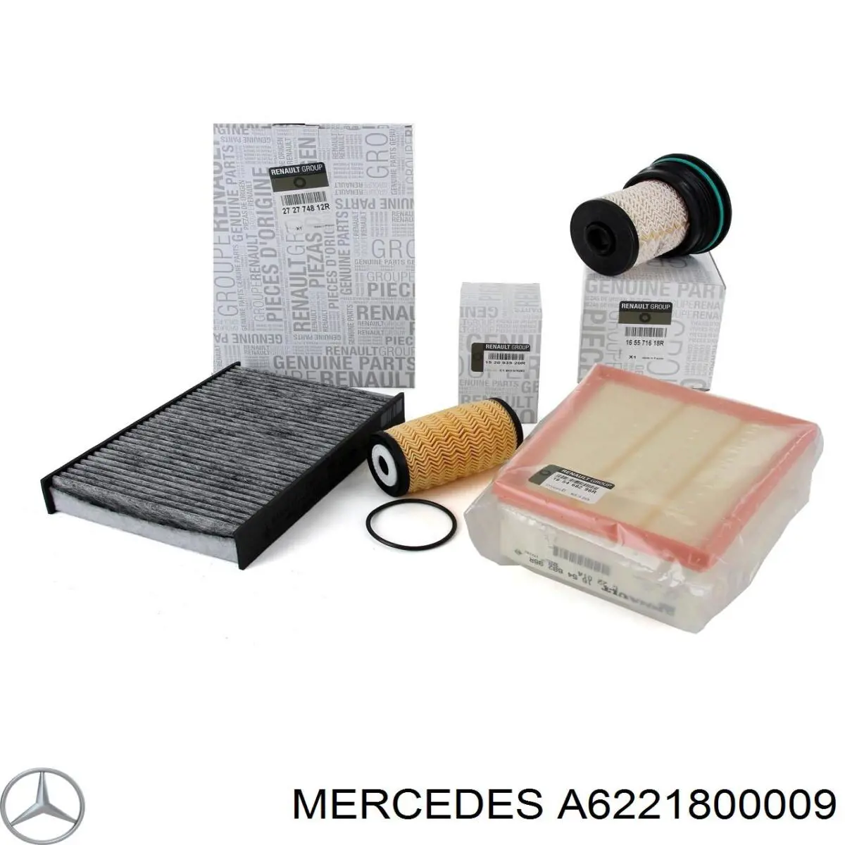 Купити A6221800009 Mercedes Фільтр очищення масла відцентровий