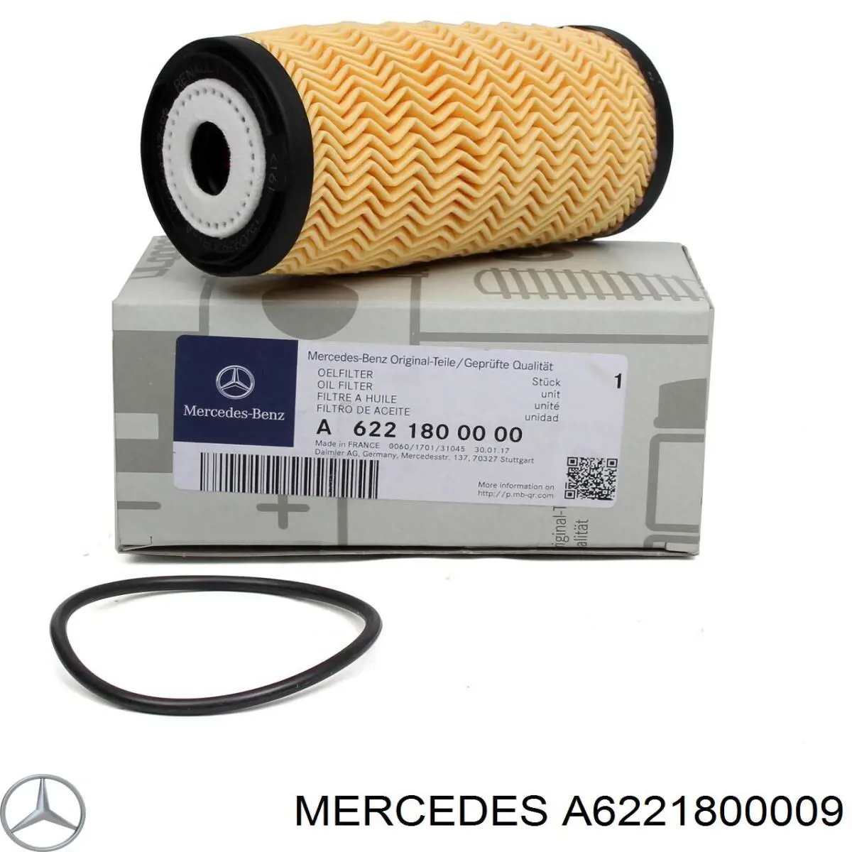 A6221800009 Mercedes фільтр масляний