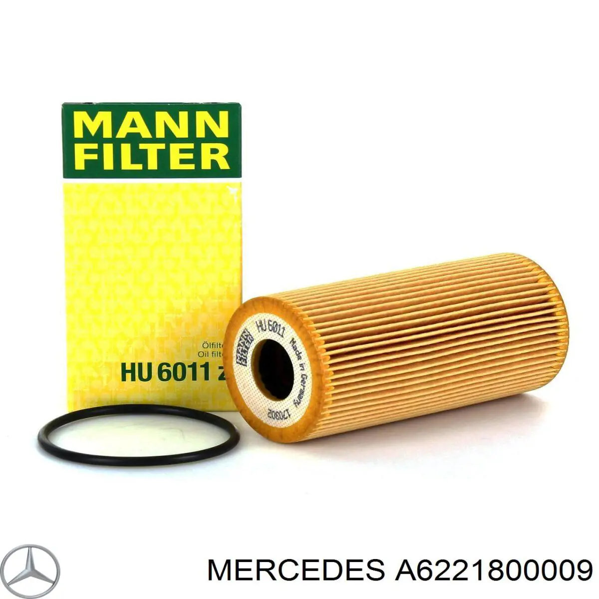 Масляний фільтр двигуна Mercedes A6221800009 ціна, від 6.44 USD