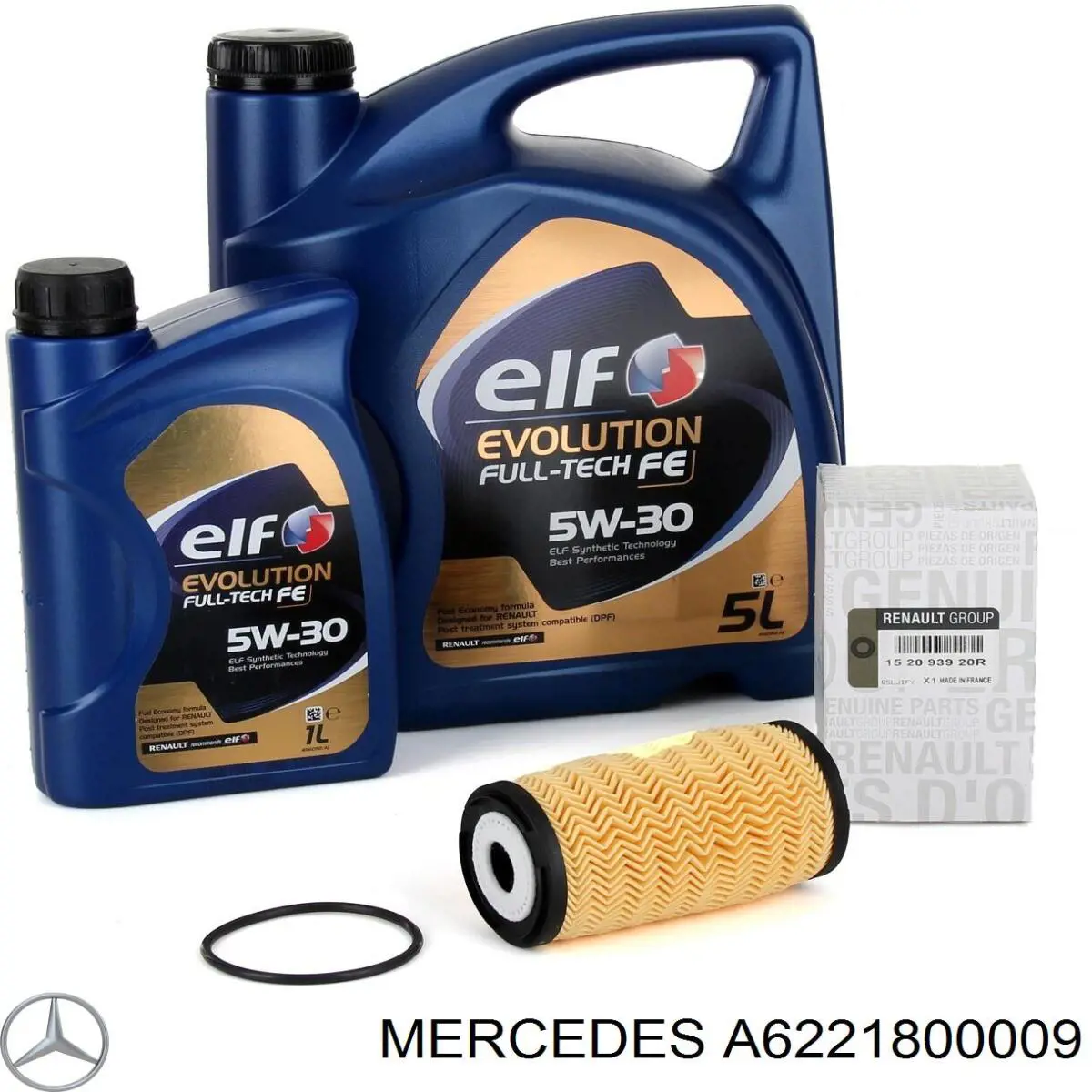 Масляний фільтр двигуна Mercedes A6221800009 ціна, від 6.44 USD