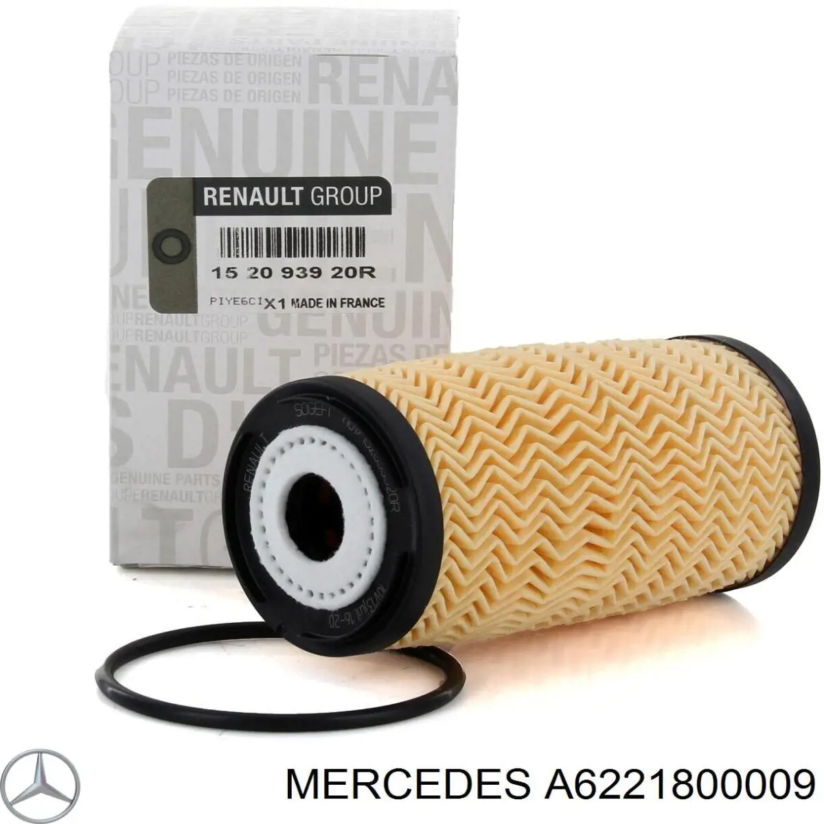 Купити A6221800009 Mercedes Фільтр очищення масла відцентровий