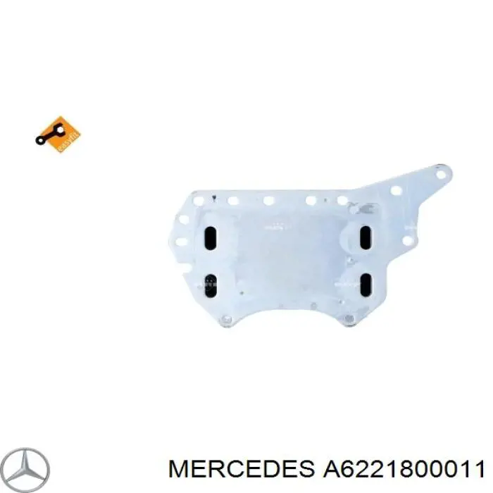 Купити A6221800011 Mercedes Корпус масляного фільтра