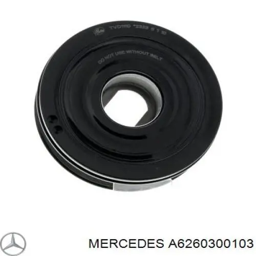 Шків колінвала (демпфер ) Mercedes A6260300103 ціна, від 29.59 USD