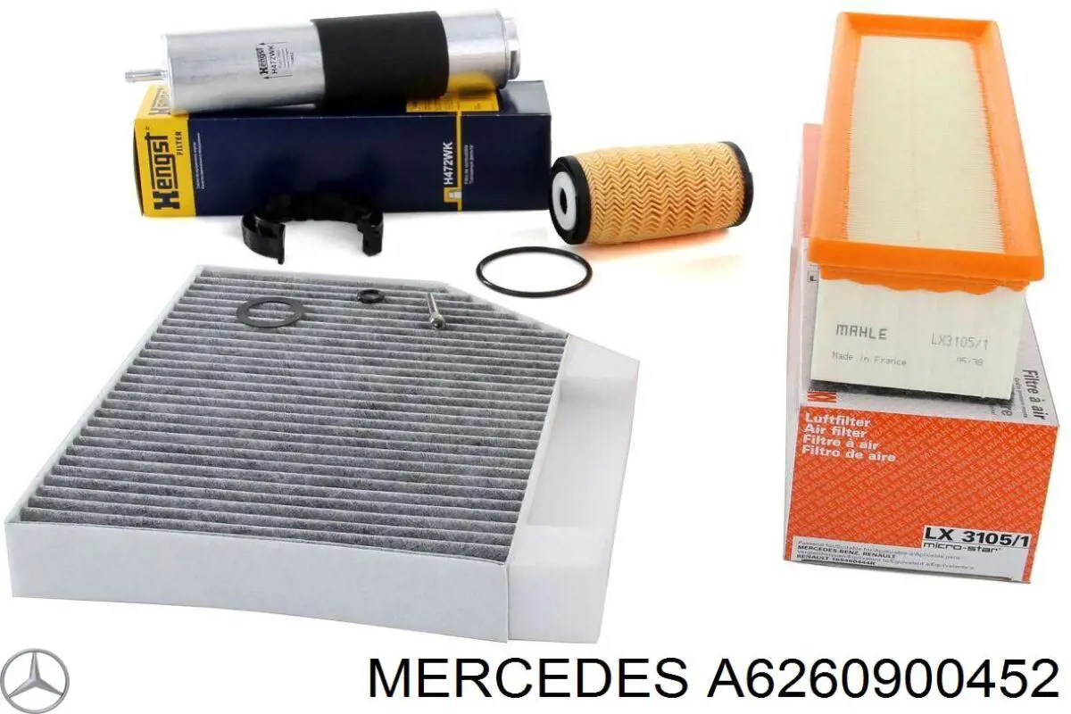 Купити A6260900452 Mercedes Фільтр-відстійник палива грубої очистки