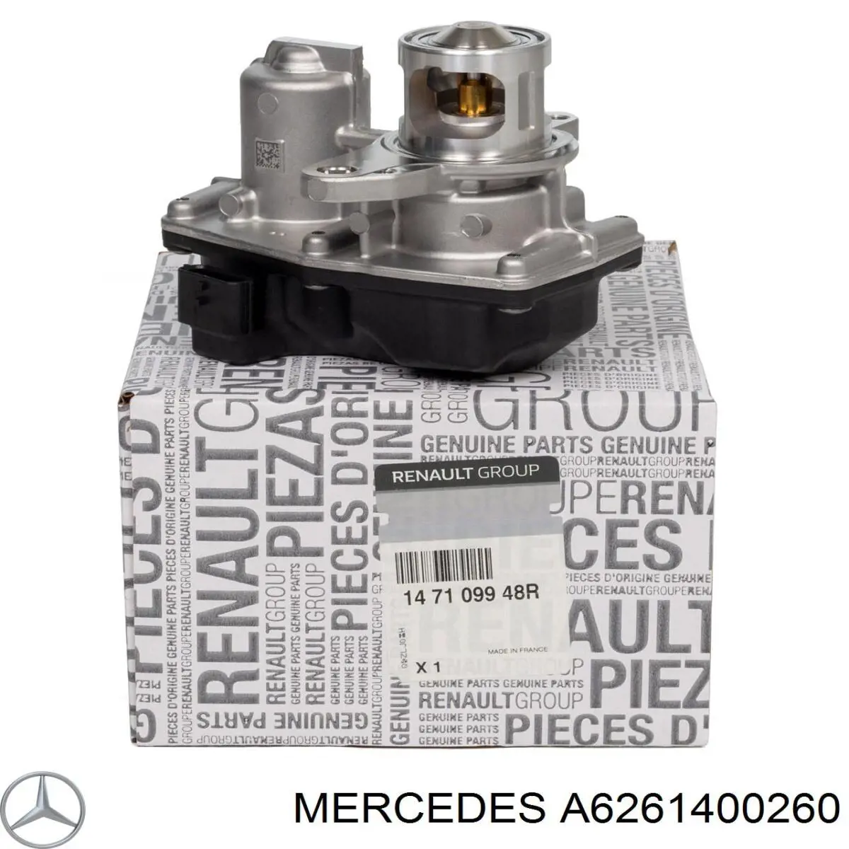 Клапан ЄГР A6261400260 Mercedes