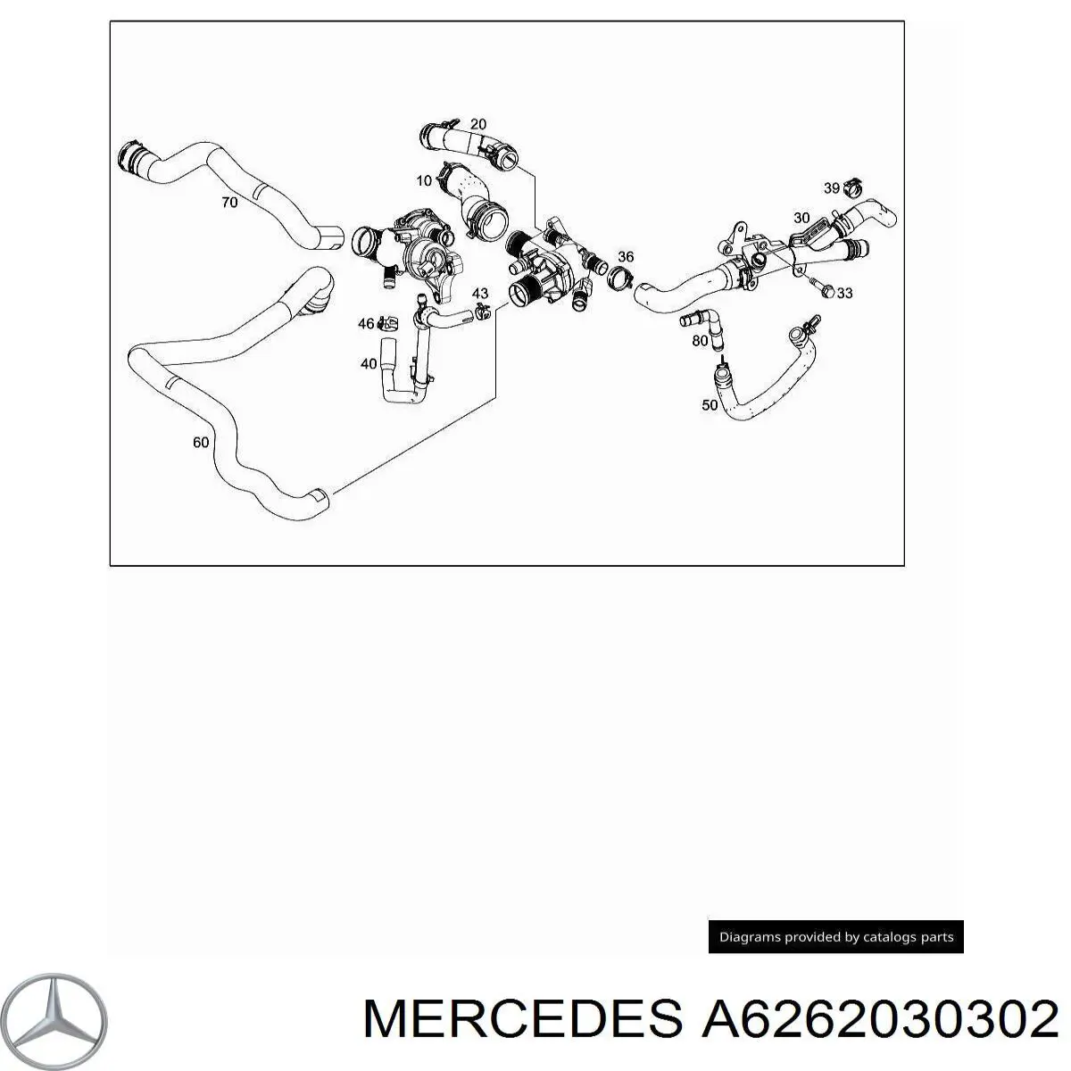  A6262030302 Mercedes