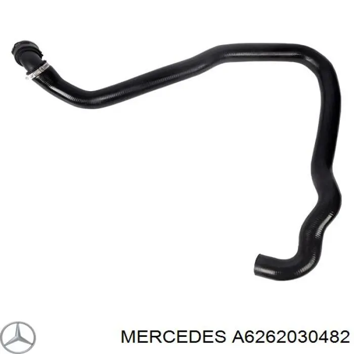 A6262030482 Mercedes Шланг/патрубок радіатора охолодження, нижній
