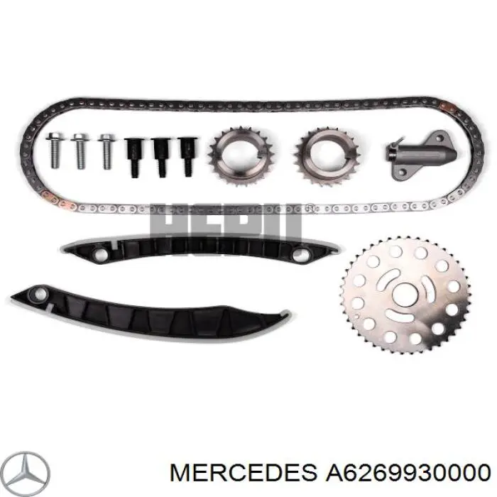 Ланцюг ГРМ, комплект Mercedes A6269930000 ціна, від 47.81 USD