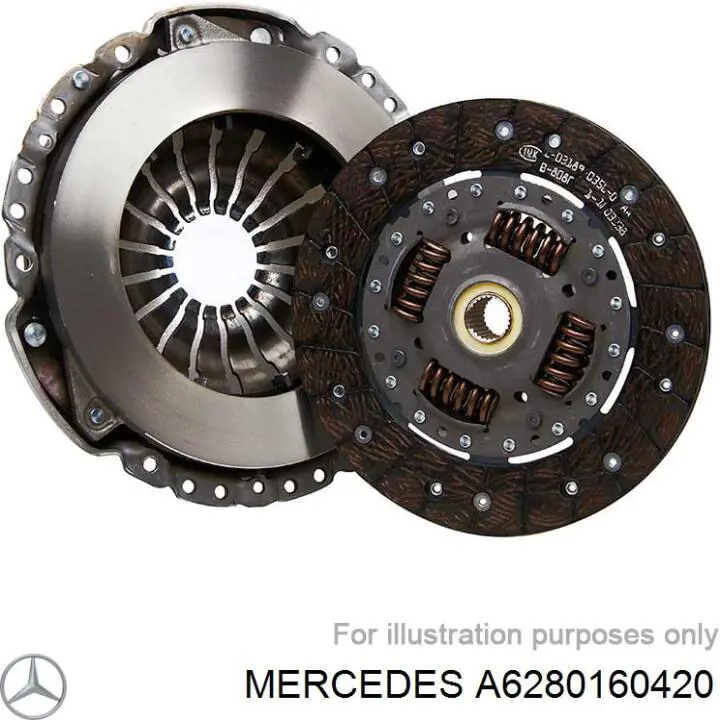 Прокладка головки блока циліндрів (ГБЦ), права Mercedes A6280160020