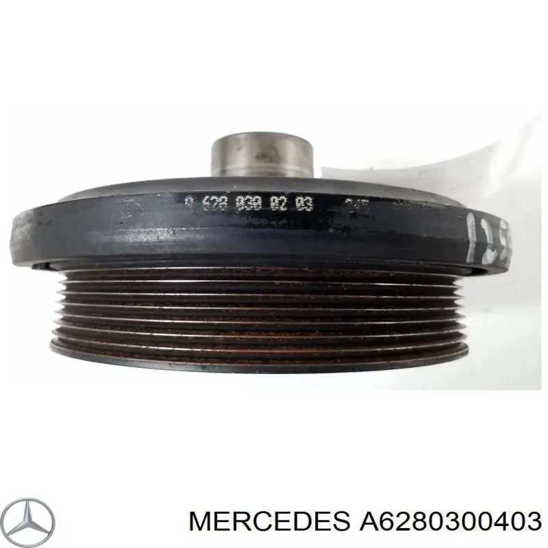 Купити A6280300403 Mercedes Шків колінчастого вала