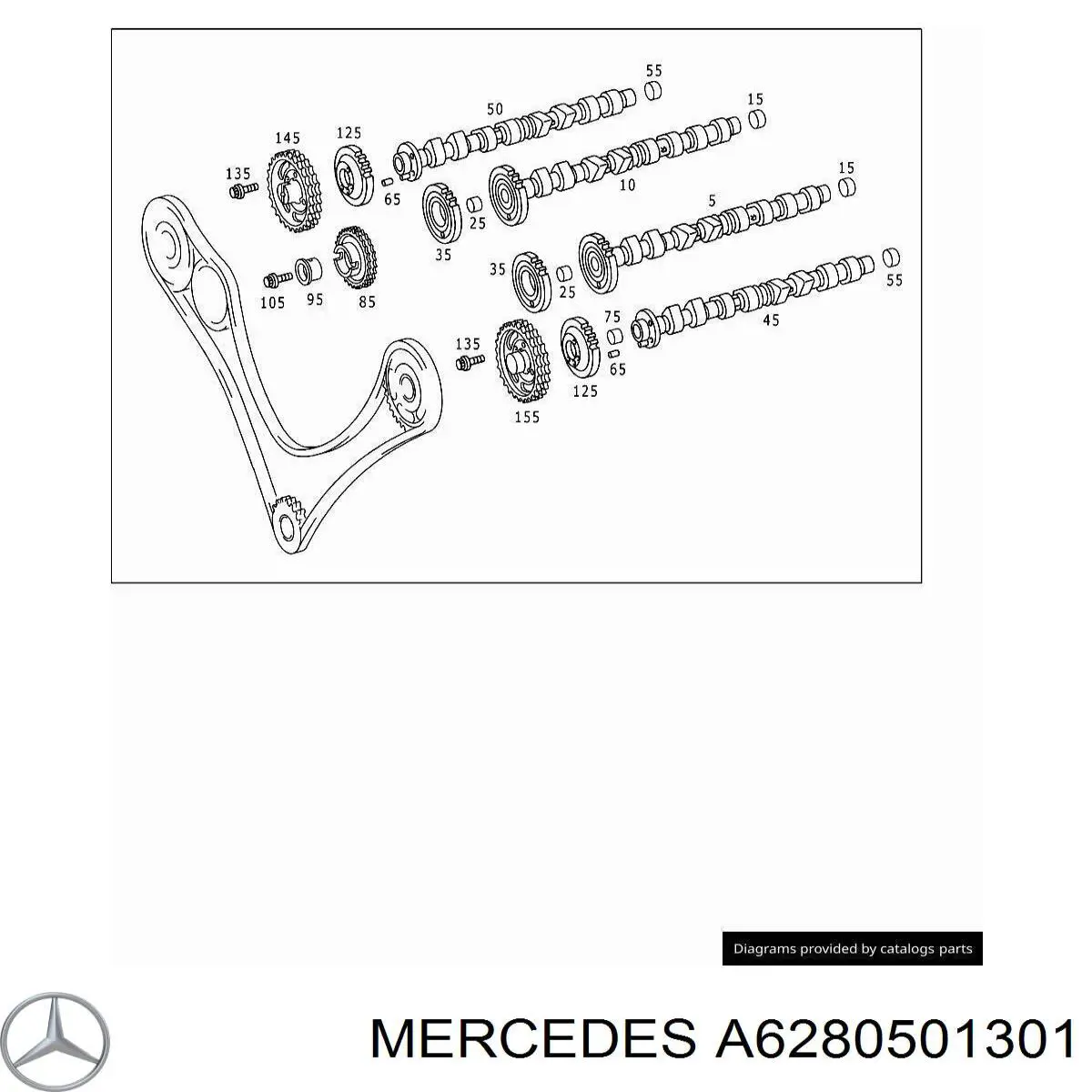 A6280501301 Mercedes 