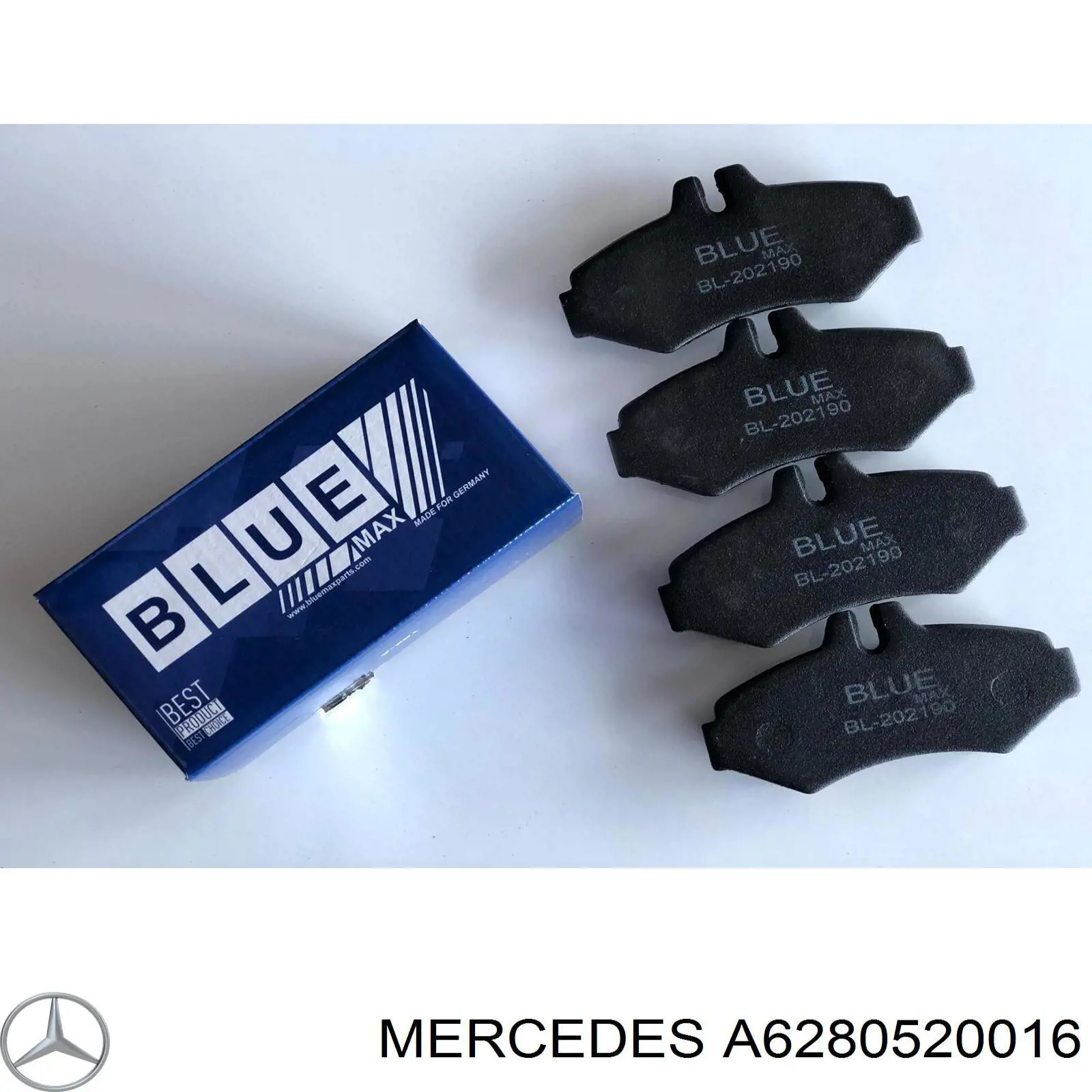 A6280520016 Mercedes Заспокоювач ланцюга ГРМ, лівий