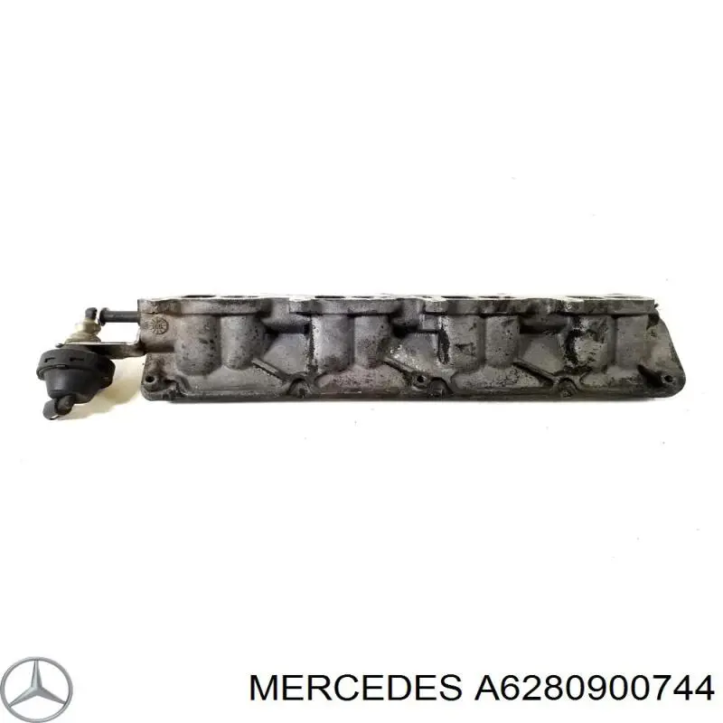 A6280900744 Mercedes Дросільна заслінка в зборі