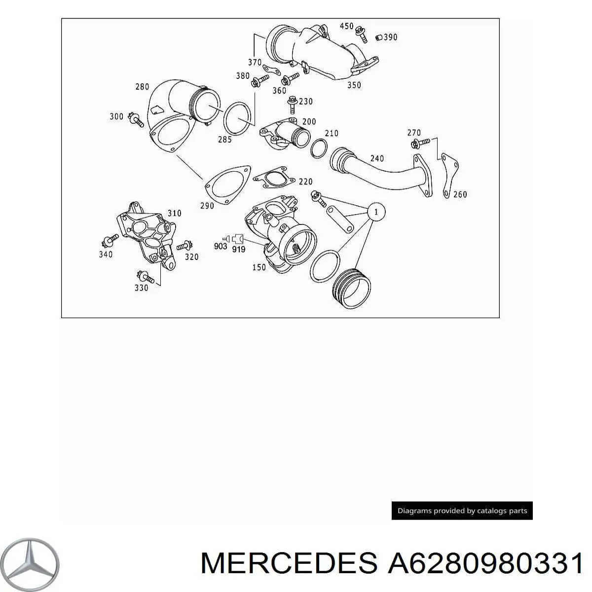 A6280980331 Mercedes 