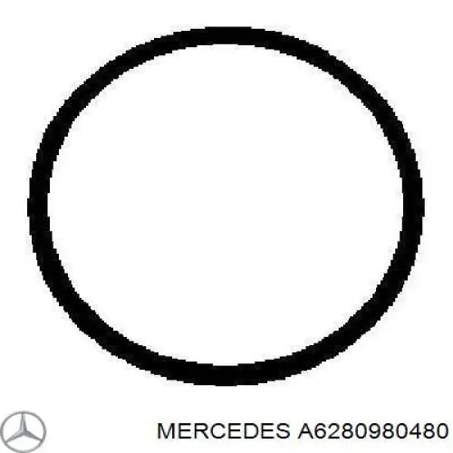 Купити A6280980480 Mercedes Прокладка впускного колектора, верхня
