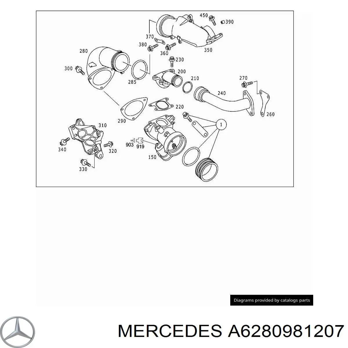 A6280981207 Mercedes 