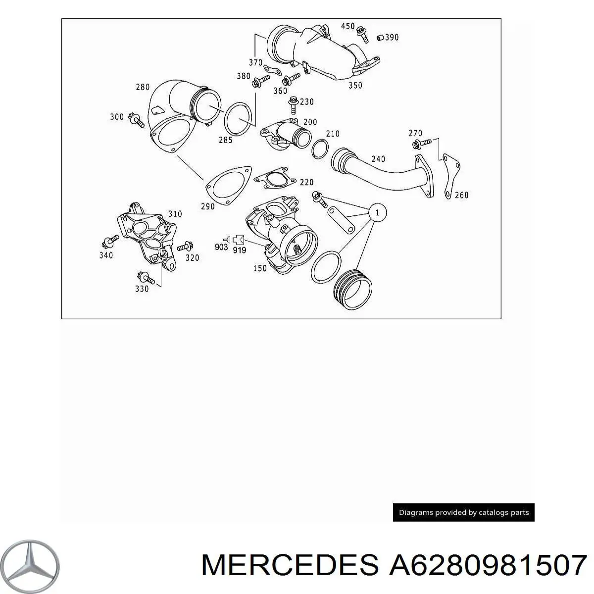 A6280981507 Mercedes 