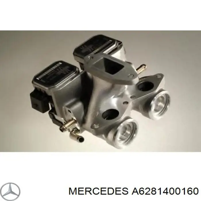 A6281400160 Mercedes клапан egr, рециркуляції газів
