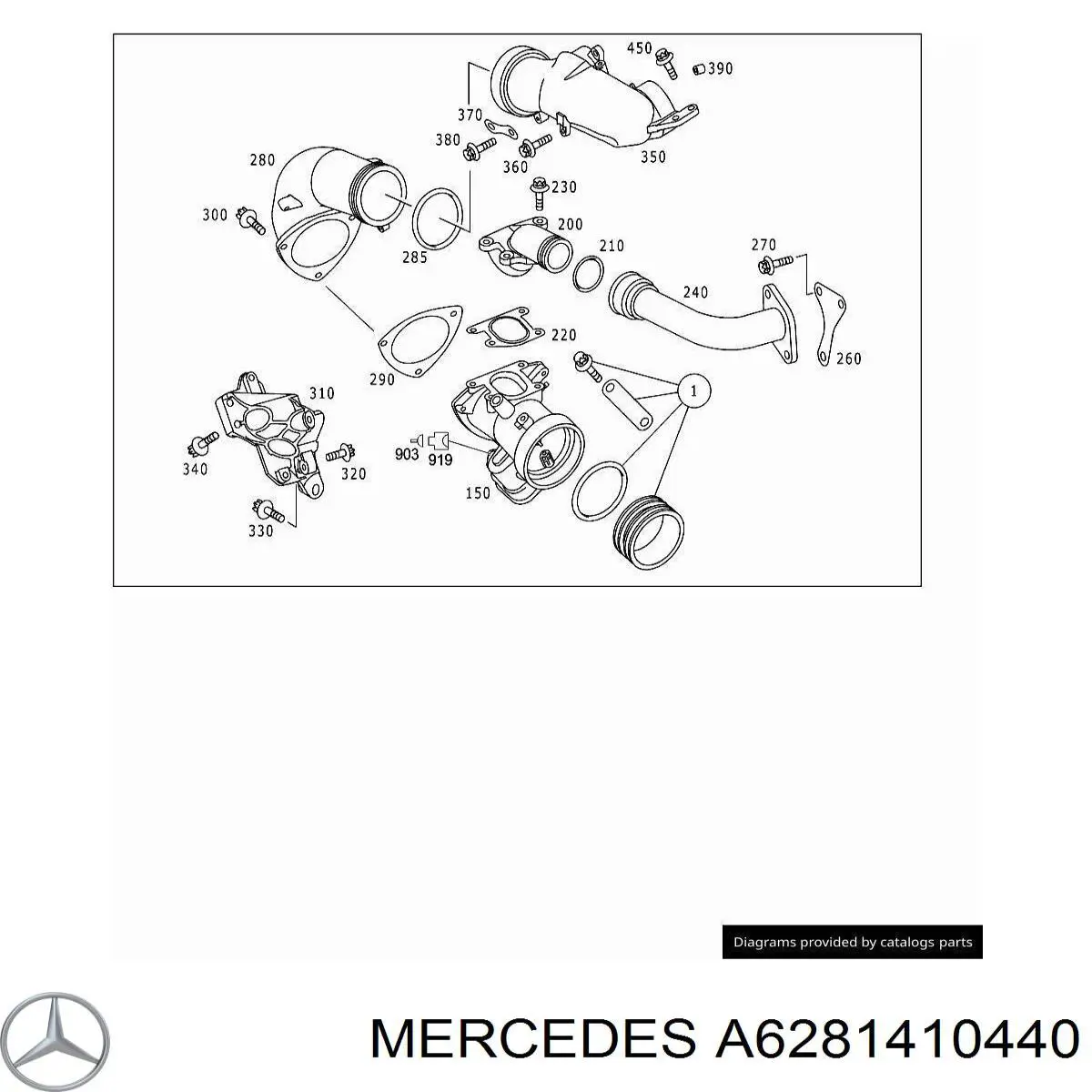 A6281410440 Mercedes 