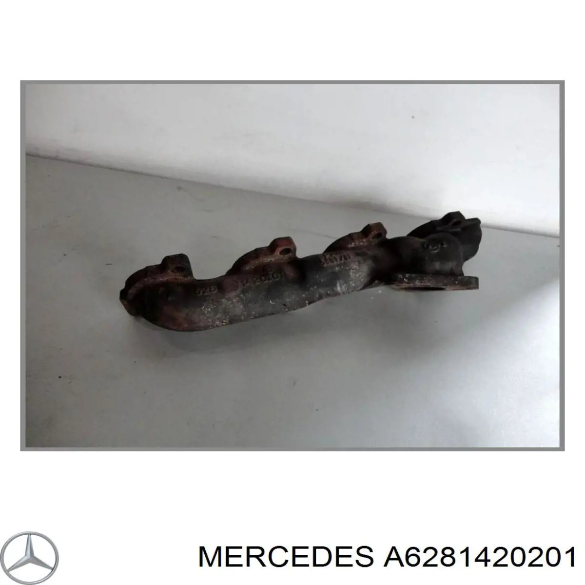 A6281420201 Mercedes Колектор випускний, лівий