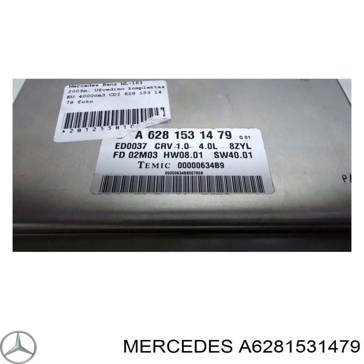 A6281531479 Mercedes 
