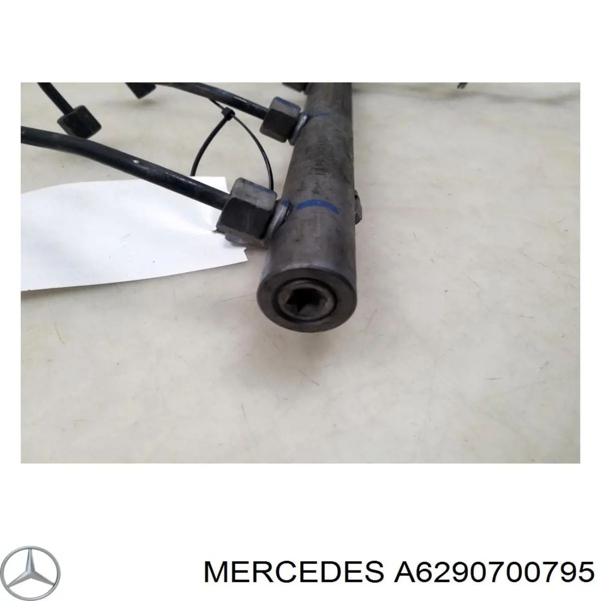 Купити A6290700795 Mercedes Розподільник палива (рампа) лівий