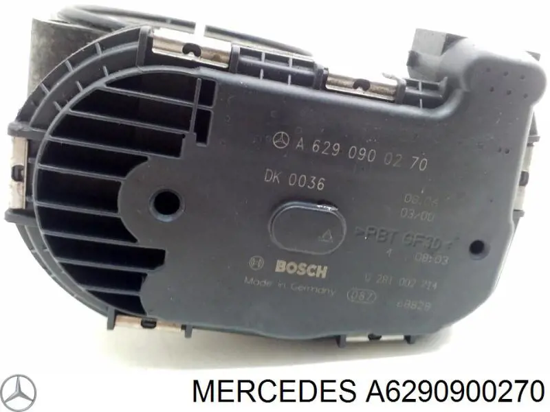 Блок дросельної заслінки Mercedes A6290900170 ціна, від 44.44 USD