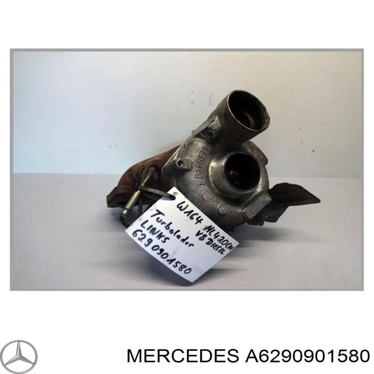 A6290901580 Mercedes Турбонаддув