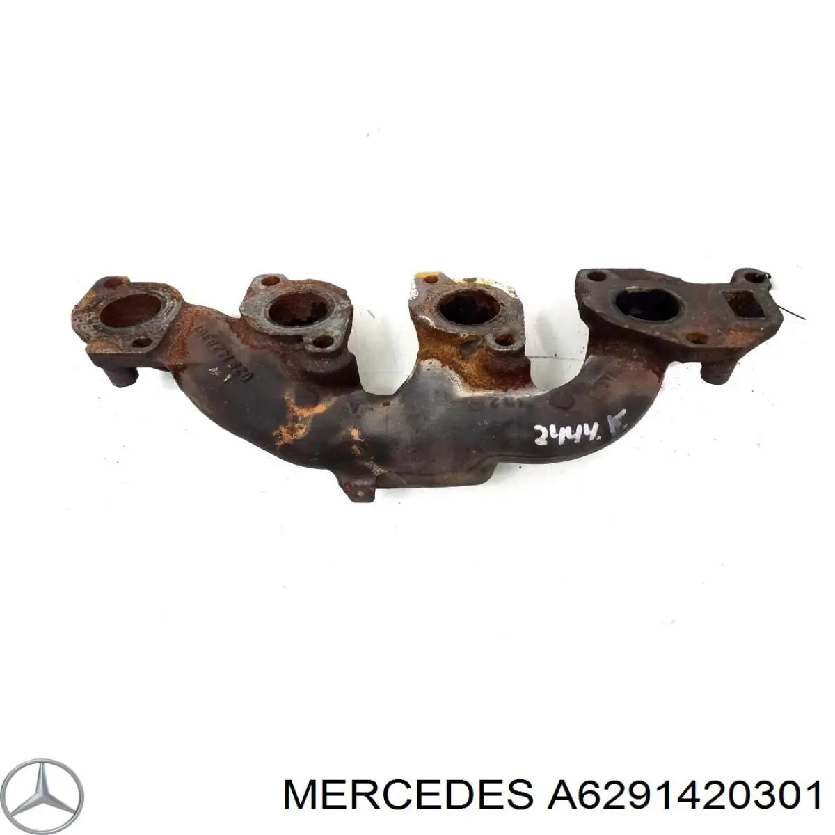 Колектор випускний, лівий Mercedes A6291420301 ціна, від 60.95 USD