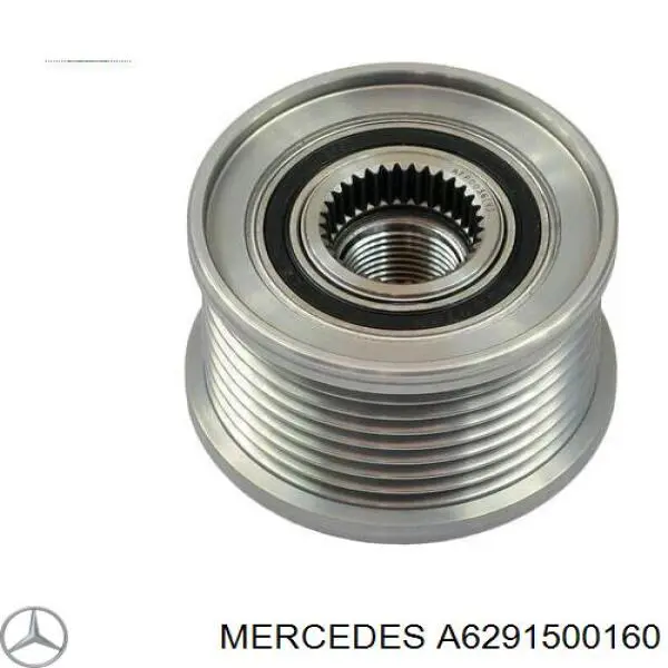 Шків генератора A6291500160 Mercedes