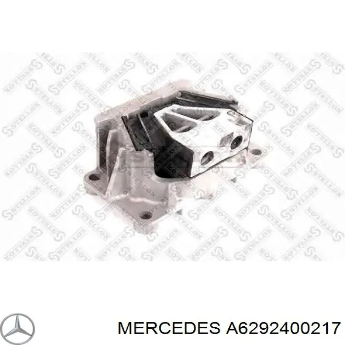 A6292400217 Mercedes Подушка передньої опори двигуна