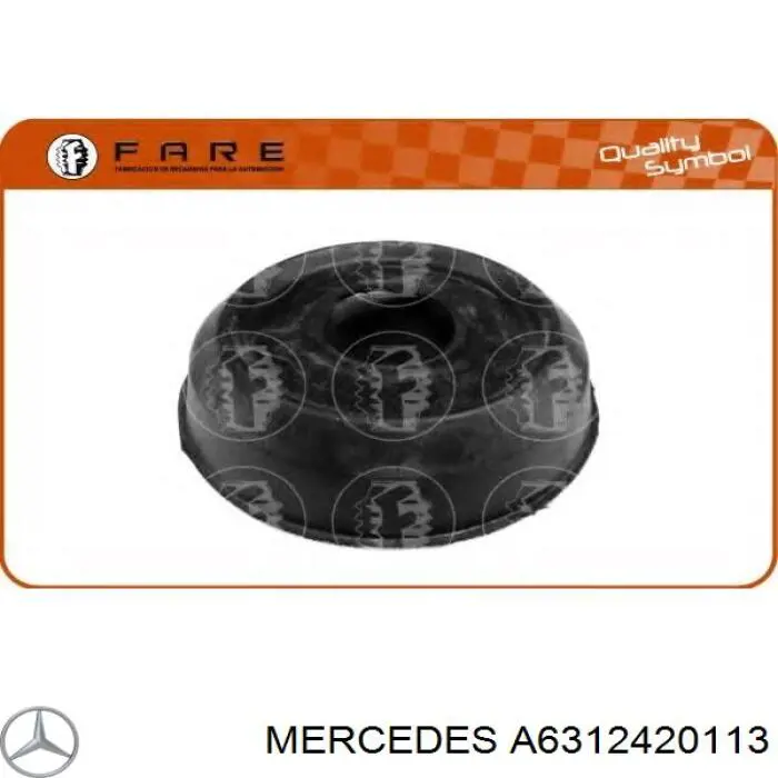 A6312420113 Mercedes подушка трансмісії (опора коробки передач)