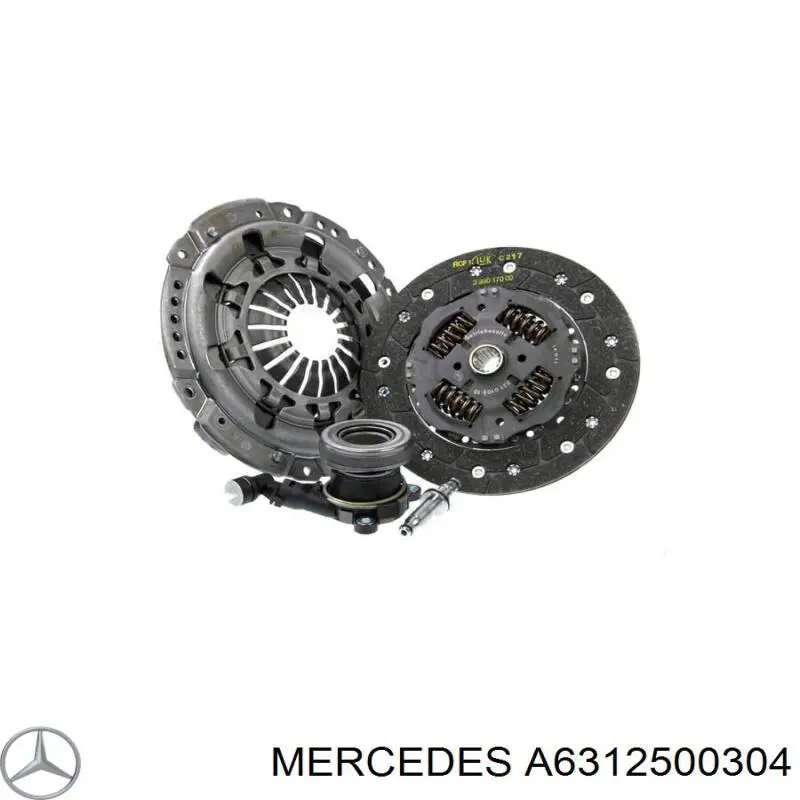 6312500404 Mercedes корзина зчеплення