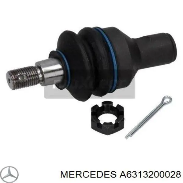Кульова опора, нижня Mercedes A6313200028 ціна, від 15.92 USD