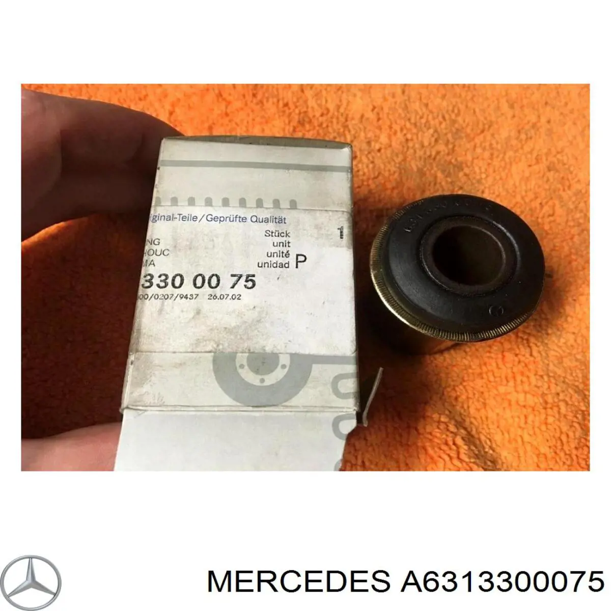 A6313300075 Mercedes сайлентблок переднього нижнього важеля