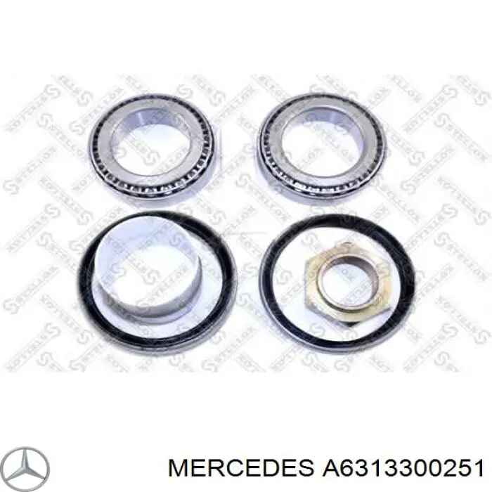 Купити A6313300251 Mercedes Підшипник ступиці передньої