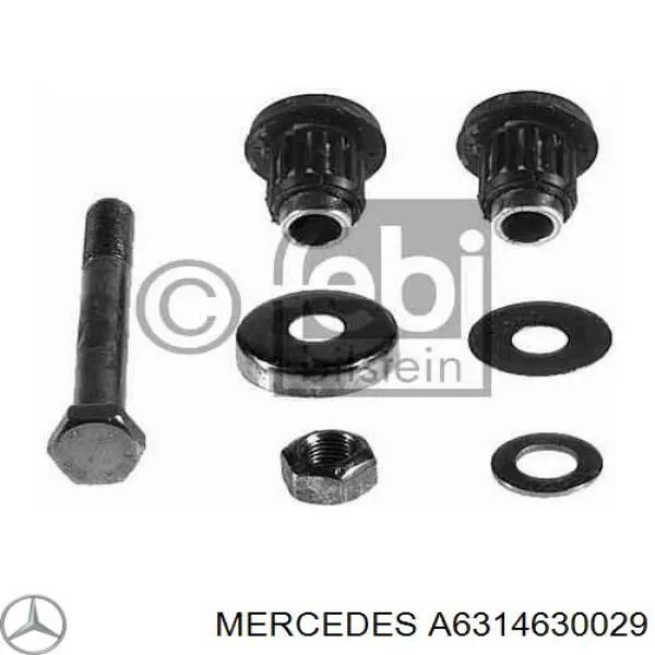 Накінечник поздовжньої рульової тяги, передній Mercedes A6314630029 ціна, від 12.92 USD