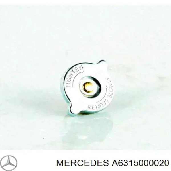 A6315000020 Mercedes кришка/пробка радіатора