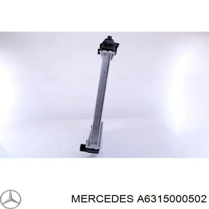 A6315000502 Mercedes Радіатор охолодження двигуна