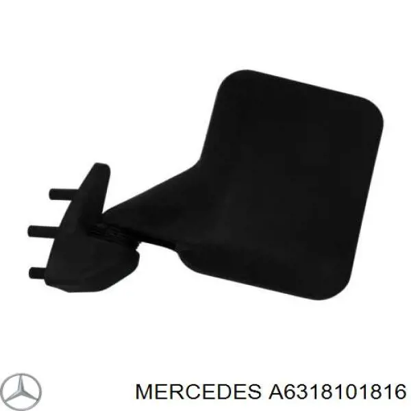 Ліве бічне дзеркало Mercedes A6318101816 ціна, від 57.01 USD