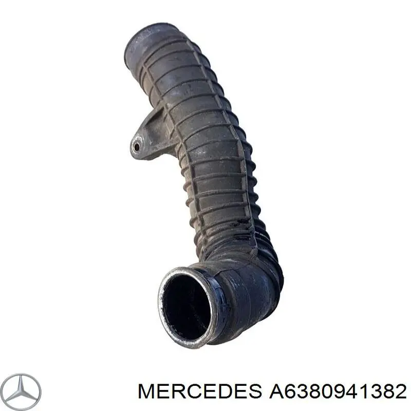 Купити A6380941382 Mercedes Патрубок повітряний, вхід в турбіну (наддув)