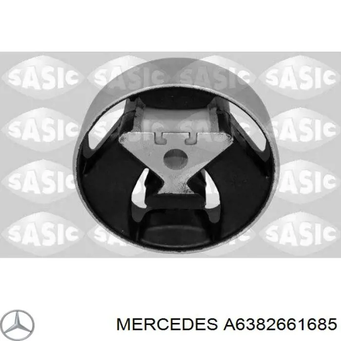 Подушка (опора) двигуна ліва (сайлентблок) Mercedes A6382661685 ціна, від 19.22 USD