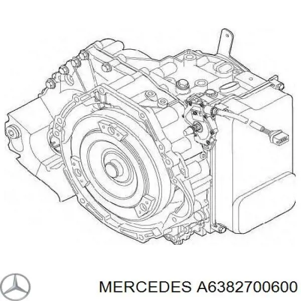 A6382700600 Mercedes Автоматична коробка передач